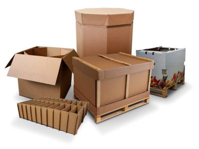 Cajas estándar y e-commerce y embalajes industriales